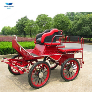 High Quality Marathon Horse Cart/Carriage with 4 Wheels for Sale