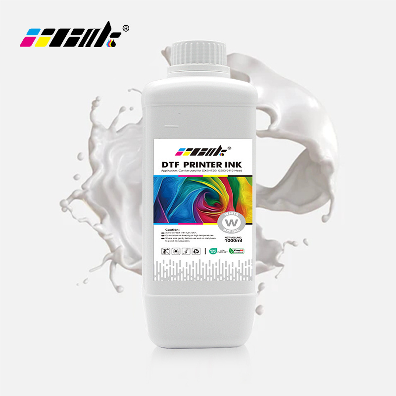 High-quality Textile DTF pigment ink 500g PET Film T-shirt Printing ink direct to film transfer ink for Epson printer head