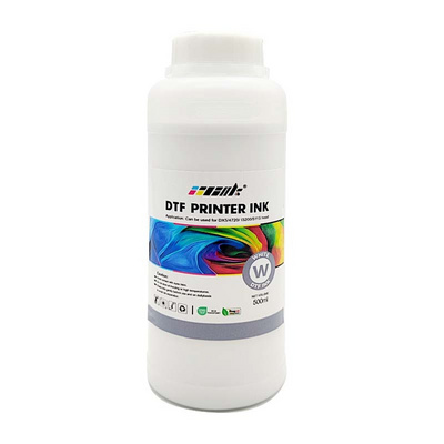 High-quality Textile DTF pigment ink 500g PET Film T-shirt Printing ink direct to film transfer ink for Epson printer head