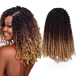 Hot sell nubian spring twist Crochet Braids braid twist spring twist hair