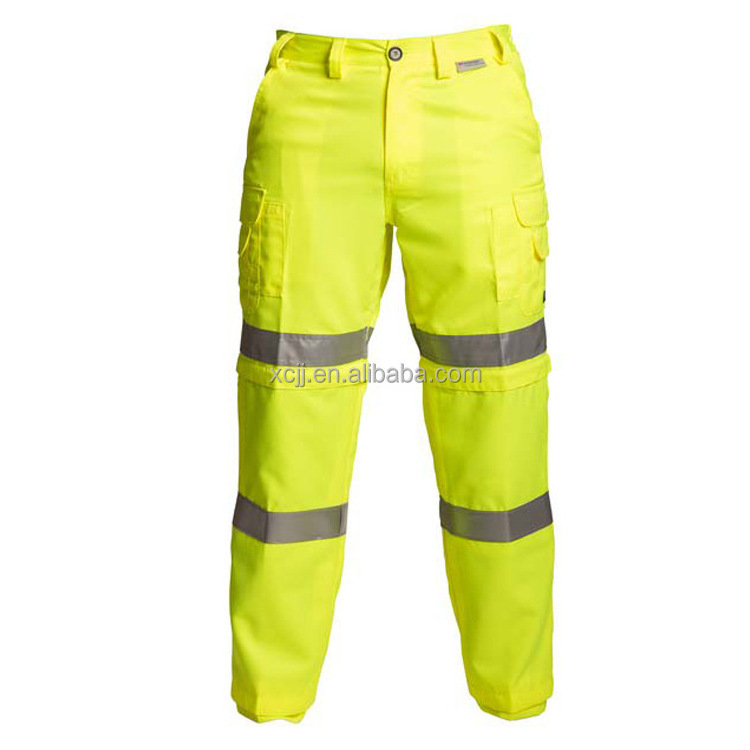 Custom High-Visibility frc clothing fire retardant Workwear Trousers Stretch Cargo Nylon Safety fr work Pants