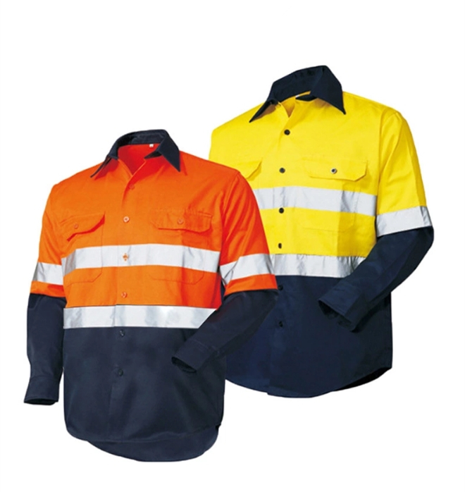 Men Workwear Reflective Electrician Workwear Safety Suit Work Wear Work Jacket Pants Clothes Uniform for Men