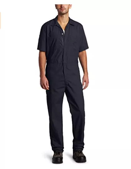 Newest Short Sleeves Industrial Work Wear Uniforms Cleaner Work Clothes Overalls Workwear Coverall For Men