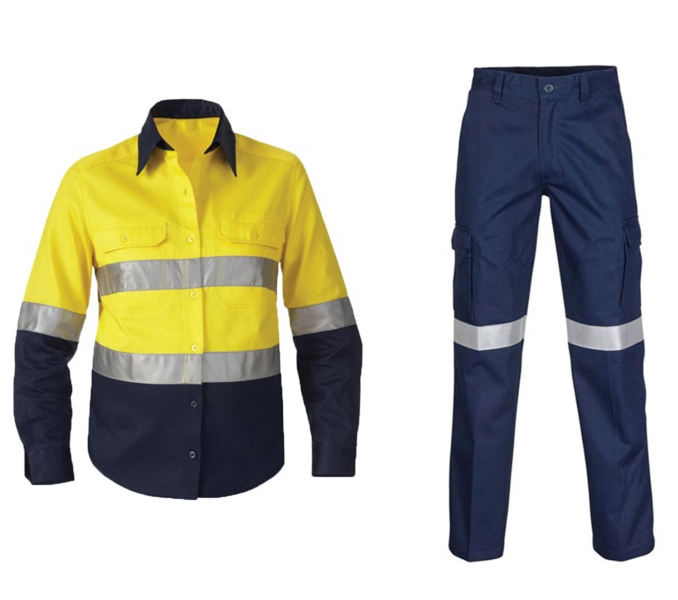 Men Workwear Reflective Electrician Workwear Safety Suit Work Wear Work Jacket Pants Clothes Uniform for Men