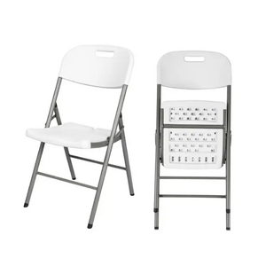 wholesale white folding chairs plastic folding chair and tables Party Folding Chairs