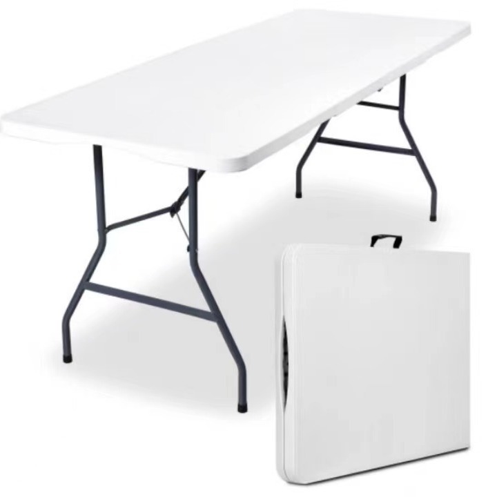 Hot Product,Outdoor Folding Table HDPE Plastic Material,Customised  plastic folding tables,chairs and tables for party