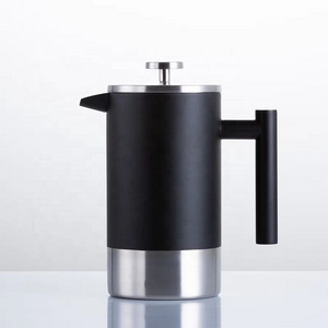 1000ml Double Wall Portable Travel 304 Stainless Steel Coffee Maker Prensa Francesa Cafeteras French Press