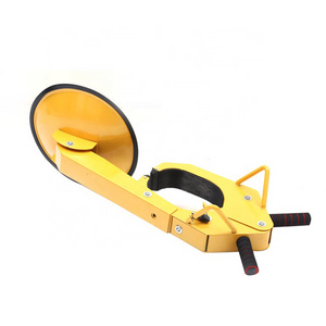 Security Promotional Car Wheel Clamp Lock Heavy Duty Anti Theft Car Wheel Clamp Steel Tire Lock  Stainless Steel