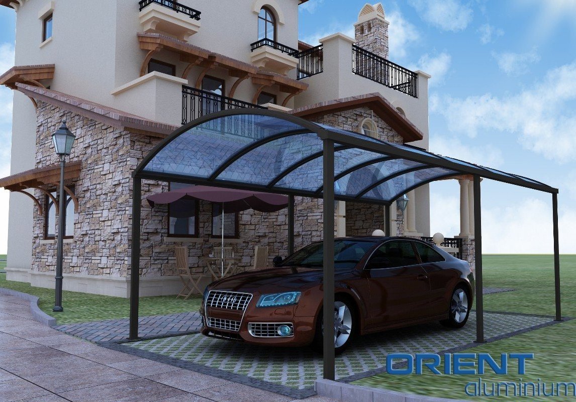 Aluminium Carport Supplier Free Standing Aluminium Carport Easily Assembled For Park Factory Price