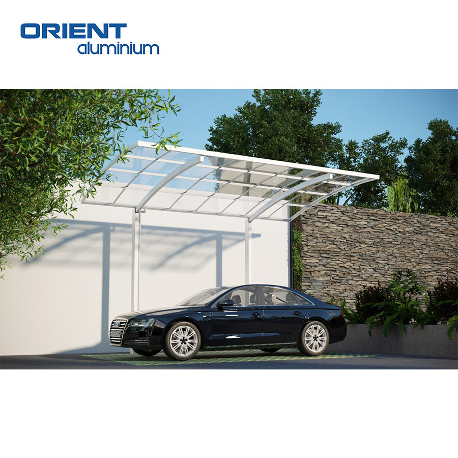 Best Sale Aluminium Carport Gazebo Canopy Car Parking Shelter Shed Awning Aluminum Carport Waterproof Car Shed