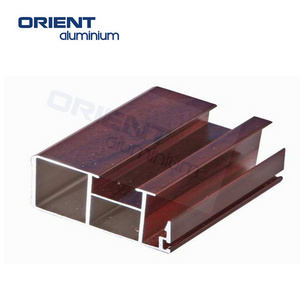 Wood Aluminium Extrusion Profiles 6063T5 Aluminum Extrusion Profiles Manufacturer Aluminium Extruded Profiles