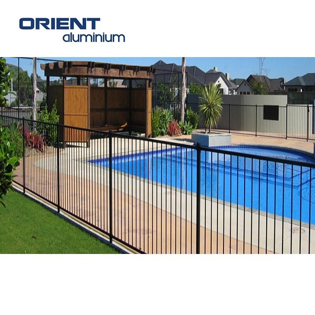 Easily Assembled cheap metal pool fence high security privacy fencing newly design aluminium fence