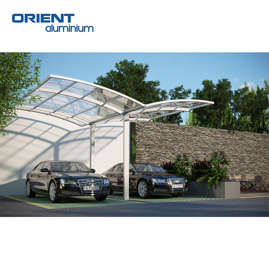 Best Sale Aluminium Carport Gazebo Canopy Car Parking Shelter Shed Awning Aluminum Carport Waterproof Car Shed