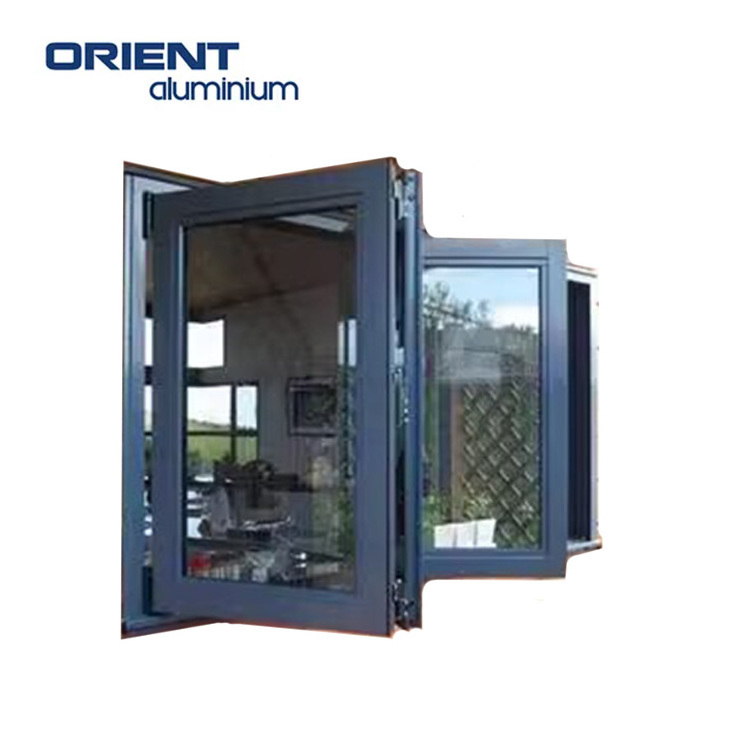 Sliding Windows Double Tempered Glass Safe Decorative And Energy Saving Aluminium Sliding Windows