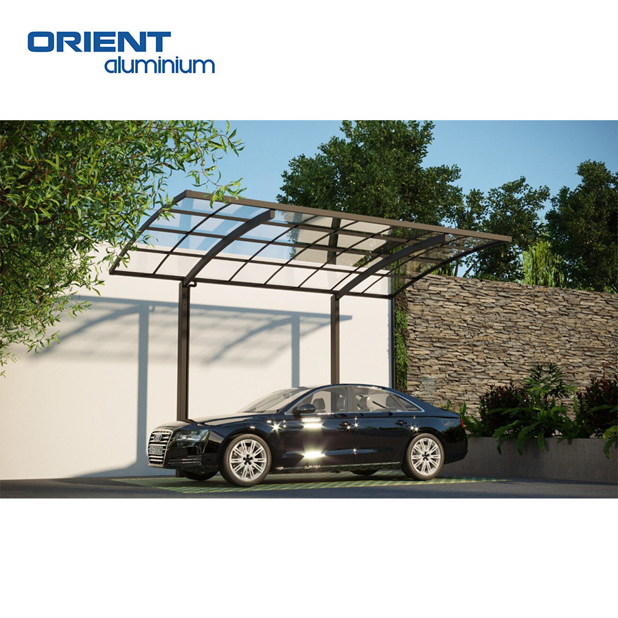 Best Sale Aluminium Carport Gazebo Canopy Car Parking Shelter Shed Awning Aluminum Carport Waterproof Car Shed