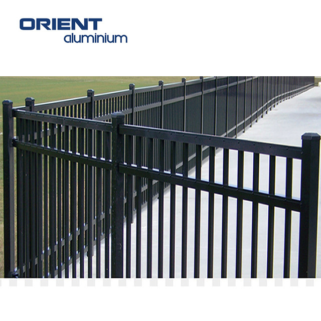 Easily Assembled cheap metal pool fence high security privacy fencing newly design aluminium fence