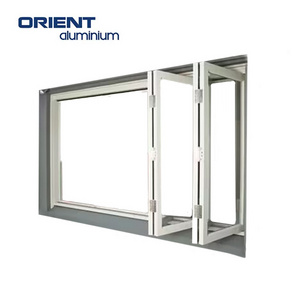 Sliding Windows Double Tempered Glass Safe Decorative And Energy Saving Aluminium Sliding Windows