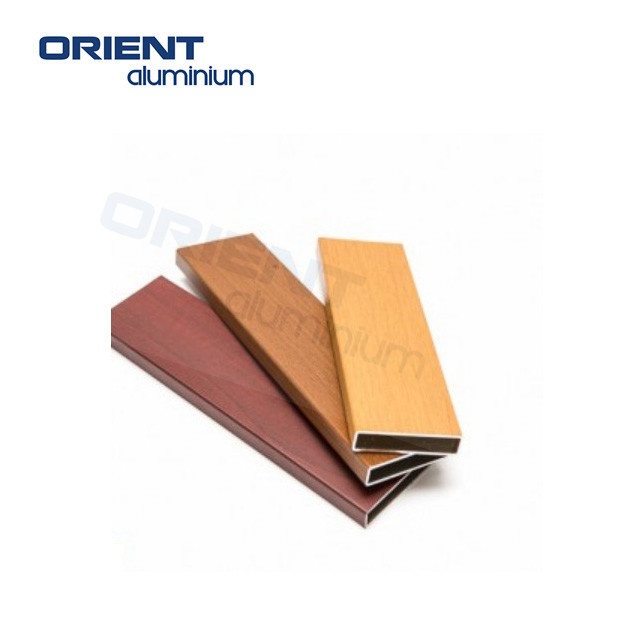 Wood Aluminium Extrusion Profiles 6063T5 Aluminum Extrusion Profiles Manufacturer Aluminium Extruded Profiles