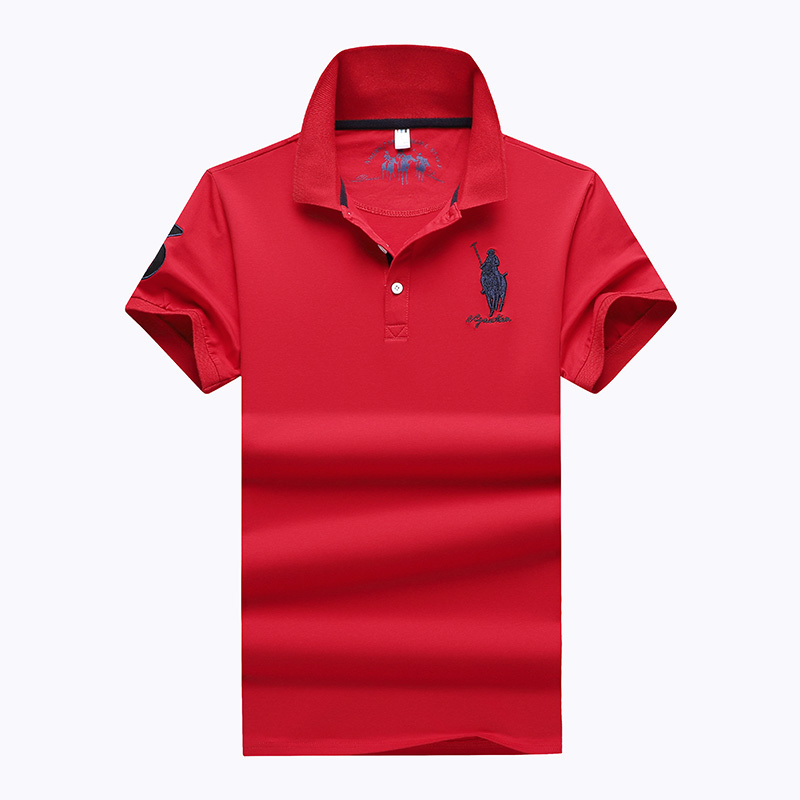 High quality custom black luxury polo shirt red collar for men yellow us polo t shirt cotton spandex golf polo cheap embroidered