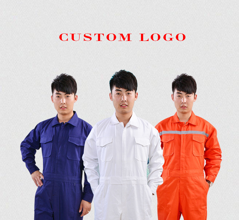 Spring and summer new long-sleeved tooling overalls shipyard workshop factory clothing labor protection coveralls men wholesale