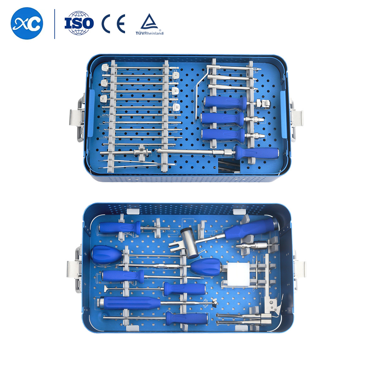 Widely Used In Hospital Instruments for Spinal Fixation, Anterior Cervical Locking Fixation, Cage, Mesh