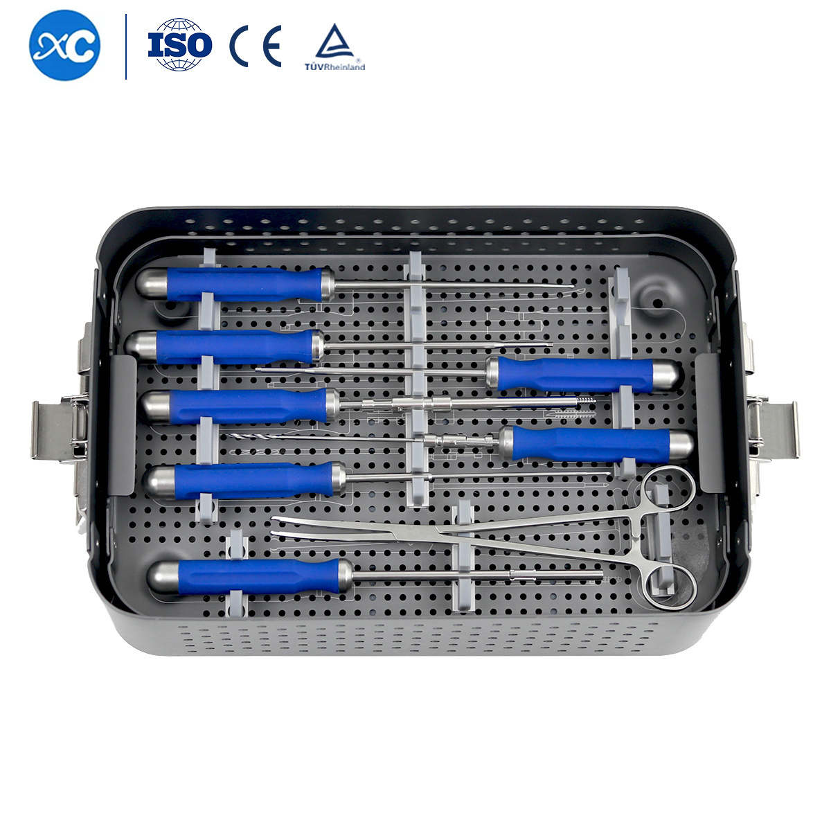 Widely Used In Hospital Instruments for Spinal Fixation, Anterior Cervical Locking Fixation, Cage, Mesh