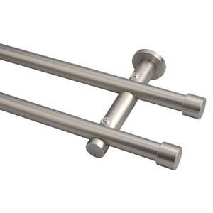 Germany market hot sell stainless steel curtain rods/curtain poles