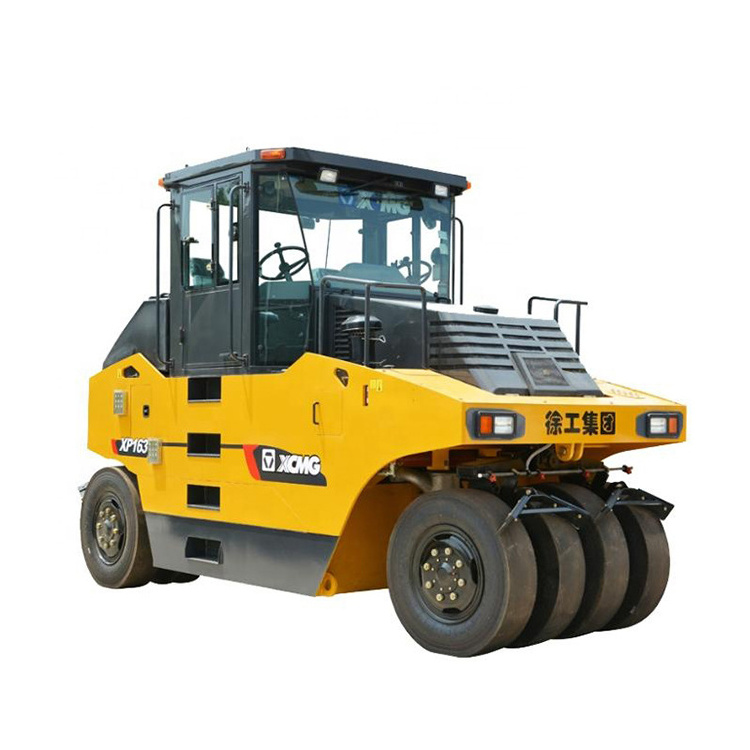 XCMG 16 Ton XP163 Self-propelled Vibratory Static Road Roller for Sale Double Drum Roller Tire Roller 150-300kpa 4-17.5km/h -