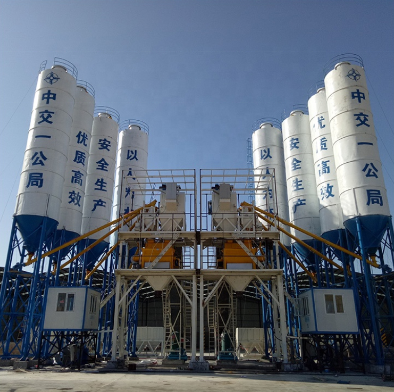 China XCMG hzs90K small concrete batching plant price