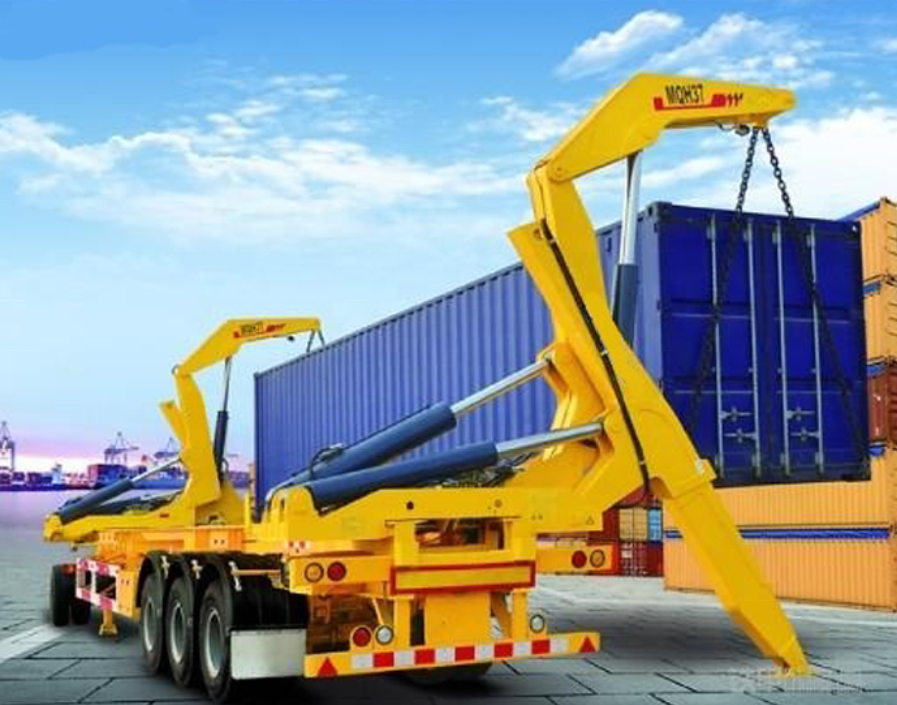 XCMG side lifter crane MQH37A sidelifter container trailer 37 ton side boom crane for sale