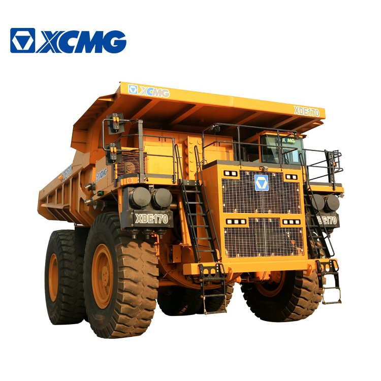 XCMG official 170 ton XDE170 used mining dump truck for sale