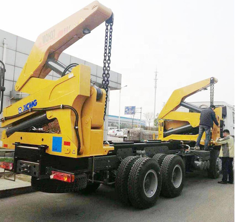 XCMG side lifter crane MQH37A sidelifter container trailer 37 ton side boom crane for sale