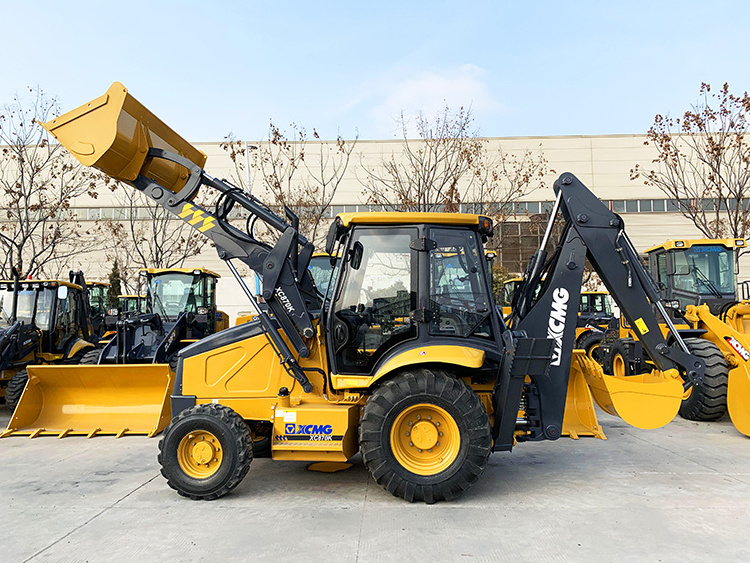 XCMG official XC870HK used towable backhoe 2.5 ton mini loader backhoe