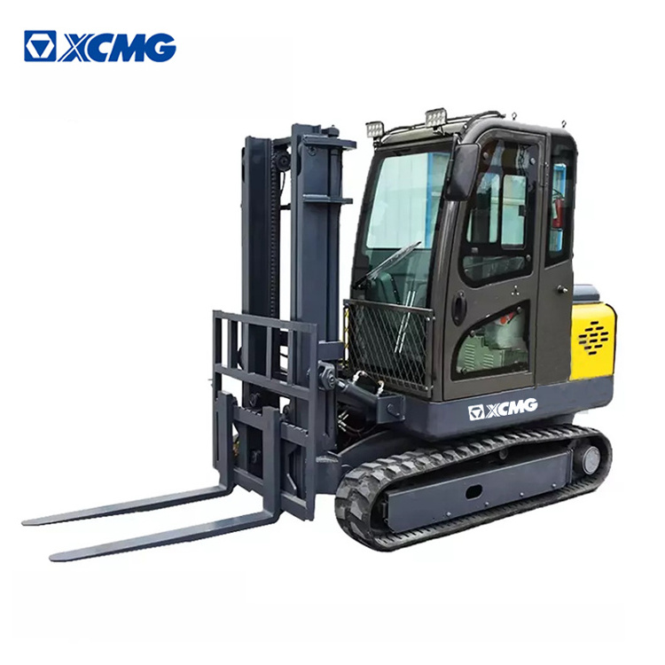 XCMG 2.5 t 3 ton 3.5 tons Diesel Crawler Forklift Fork Lift Tire Used 2.5ton Forklift