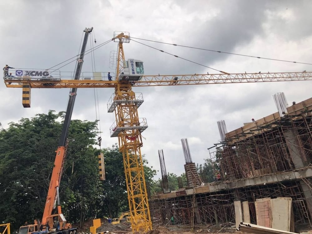 XCMG QTZ80(5515Y-8) new 8 ton small tower crane price