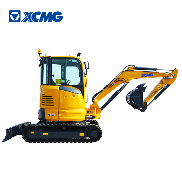 XCMG mini excavators 2 ton 3ton 4ton earthmoving machine XE35U small digger for sale