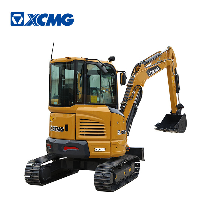 XCMG mini excavators 3 ton 3.5 ton 4 ton excavator machine XE35U small digger for sale