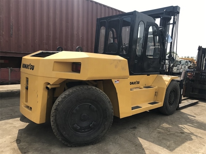 hot sell of 2020, Japanese Komatsu 15 ton FD150 used diesel heavy duty forklift