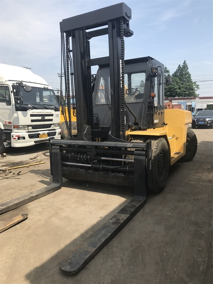 hot sell of 2020, Japanese Komatsu 15 ton FD150 used diesel heavy duty forklift