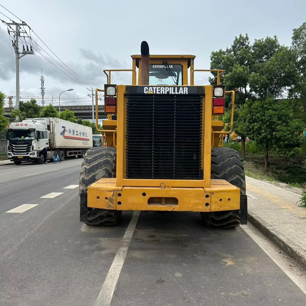 High-quality Cat CAT980F cat980h cat966h large second-hand loader Japanese original machine stock is on sale.