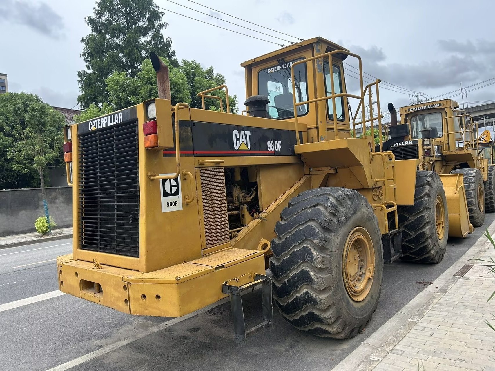 High-quality Cat CAT980F cat980h cat966h large second-hand loader Japanese original machine stock is on sale.