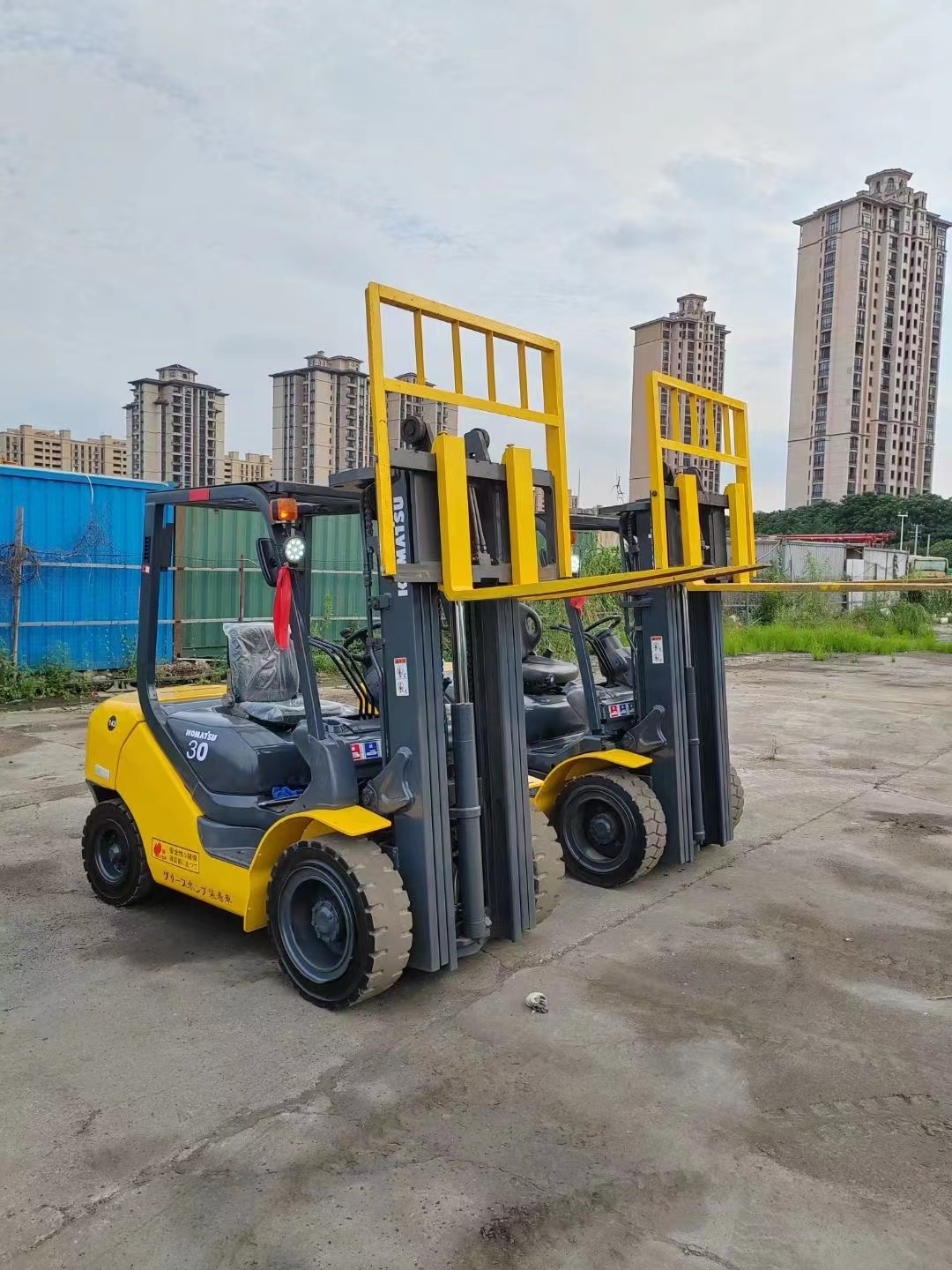 Second hand KOMATSU FD30 forklift FD30 Used or new 3 ton Komatsu FD30 diesel Forklift