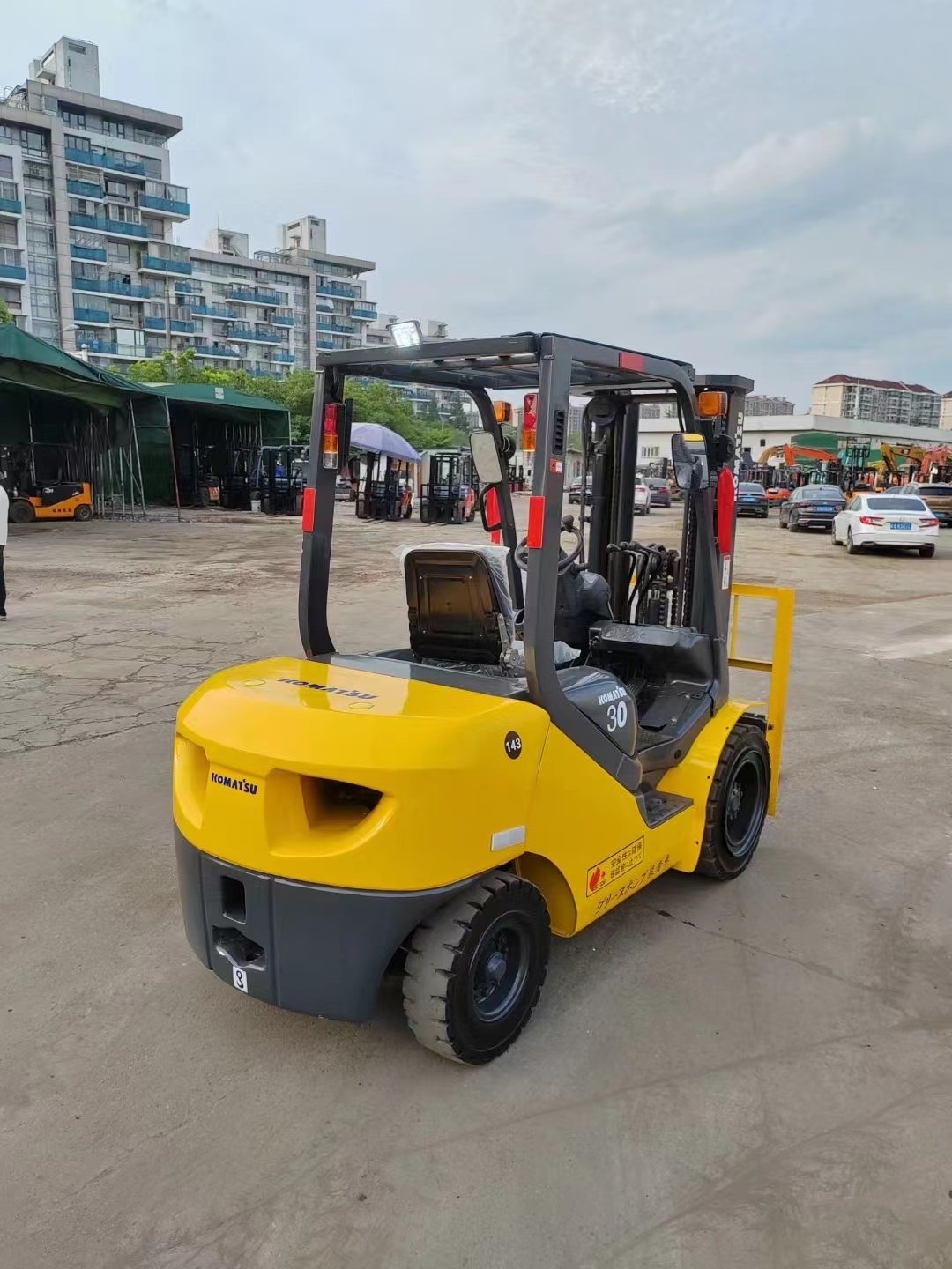 Second hand KOMATSU FD30 forklift FD30 Used or new 3 ton Komatsu FD30 diesel Forklift