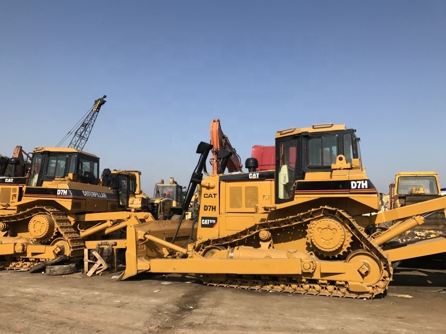 made in USA Caterpillar tractor D7H high quality crawler used bulldozer