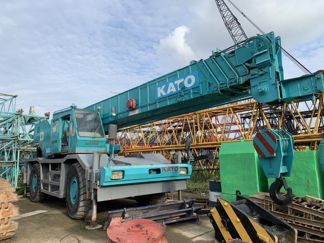 Good Running Condition Japan Original Used KATO KR50H SS500 50 Tons All Terrain Crane For Sale