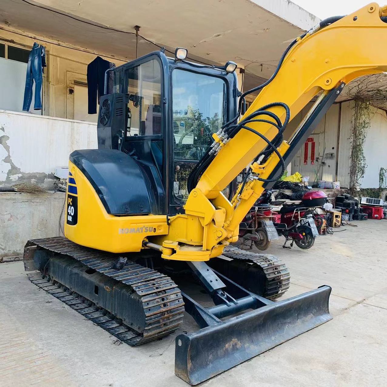 Used Komatsu PC40 Excavator Mini 4 Ton Second Hand Japan Made Small Hydraulic Crawler Digger Used pc40mr Excavator