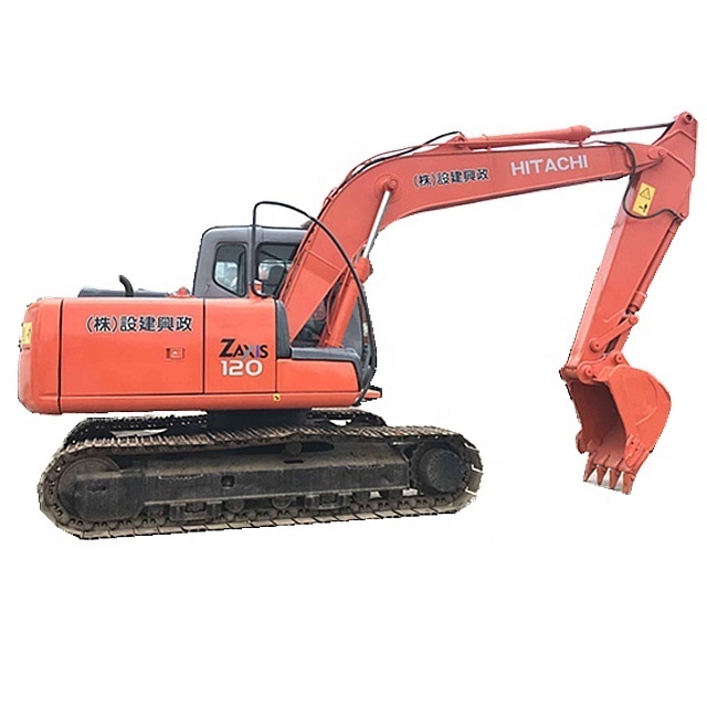 original Engine made in Japan Hitachi excavators, top quality and good price ZX120 12 Ton used hydraulic Excavator for sale