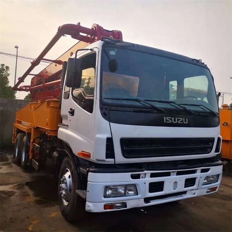 Second Hand 36 M Isuzu concrete Pump Truck