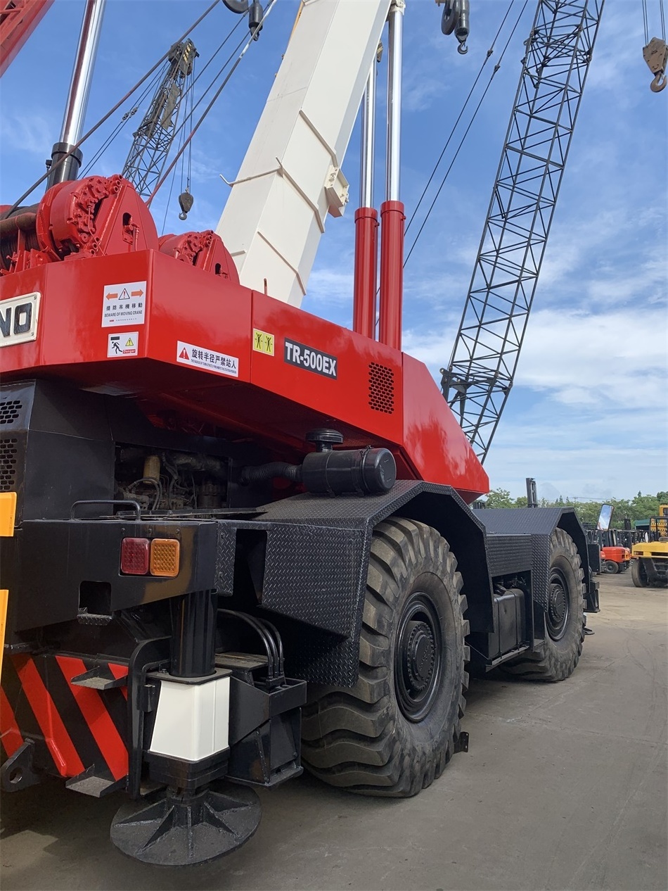 Made in Japan Used Tadano TR500EX 50 ton road off rough terrain Truck Crane With Low Price