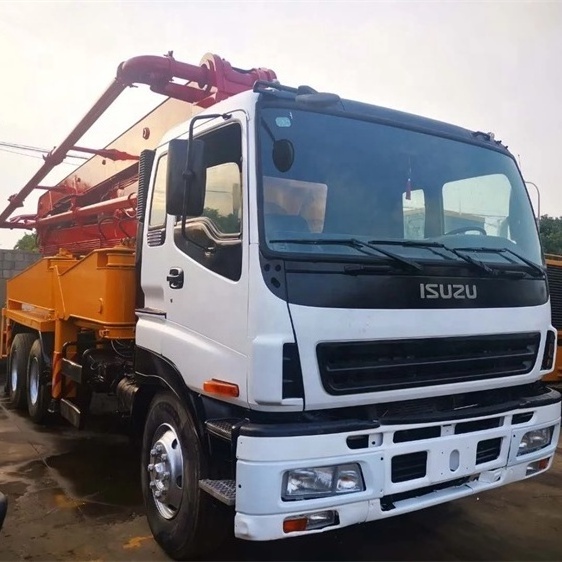 Second Hand 36 M Isuzu concrete Pump Truck